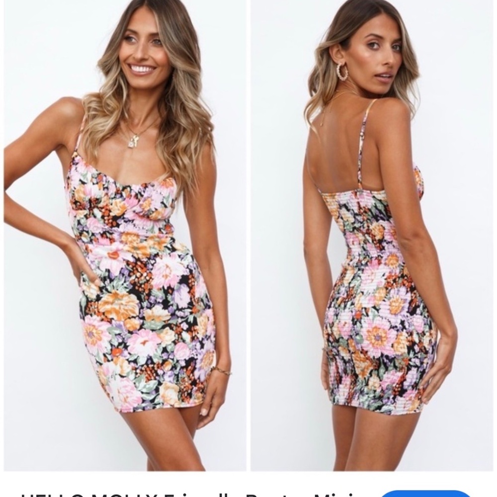 Hello Molly friendly banter mini dress